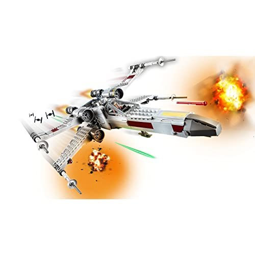 LEGO Star Wars Luke Skywalker's X-Wing Fighter 75301 Building Toy, Gifts  for Kids, Boys & Girls with Princess Leia Minifigure and R2-D2 Droid Figure