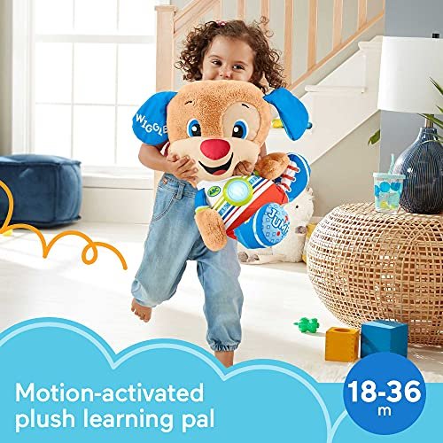 Fisher-Price Laugh & Learn Toddler Playset, Learning Kitchen with Music  Lights & Bilingual Content for Baby to Toddler Pretend Play