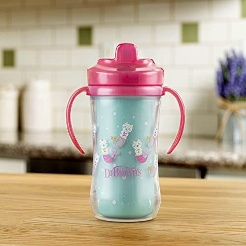 NUK Easy Straw Leak-Proof Cup, BPA-Free, Jungle, 12+ Months Hard Spout Sippy  Cup 