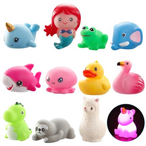 Flashing bath best sale toys