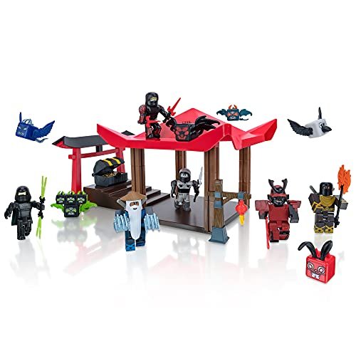 roblox action collection - legends of roblox six figure pack [includes  exclusive virtual item] 