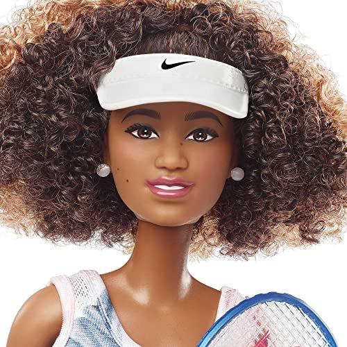 Barbie Role Models Doll Naomi Osaka Collectible With Tennis Dress