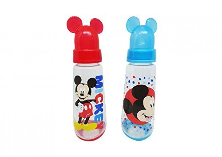 Disney Cudlie Baby Boy Mickey Mouse 10 oz Pack of 2 Sippy Cups