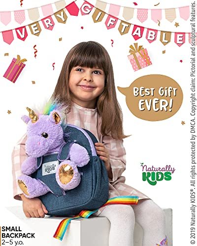 Plush Stuffed Unicorn Toys Kids Daycare Backpack for Little Girls