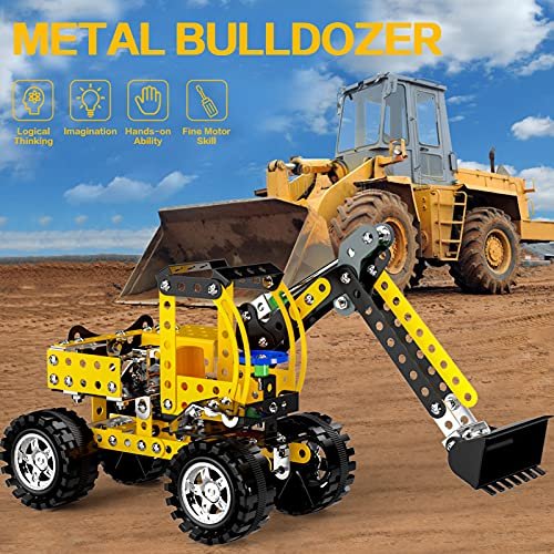  Lucky Doug Stem Building Projects Toys for Kids 8 9 10 11 12+  Year Old, 256 PCS Metal Building Construction Model kit, Engineering  Building Blocks DIY Educational Gifts : Toys & Games