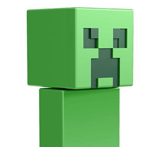 Mattel Minecraft Toys 3.25-Inch Action Figure, Creeper With Accessory &  Portal Piece, Toy Collectible Inspired By Video Game