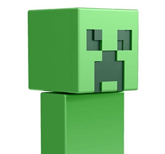 Minecraft Creeper Action Figure 3.25 In With 1 Build A Portal Piece & 1  Accessory Green