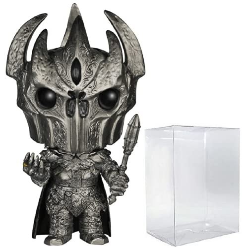 POP Lord of The Rings - Sauron Funko Pop! (Bundled with Compatible Pop Box Protector Case) Multicolor 3.75 inches - Imported Products from USA - iBhejo