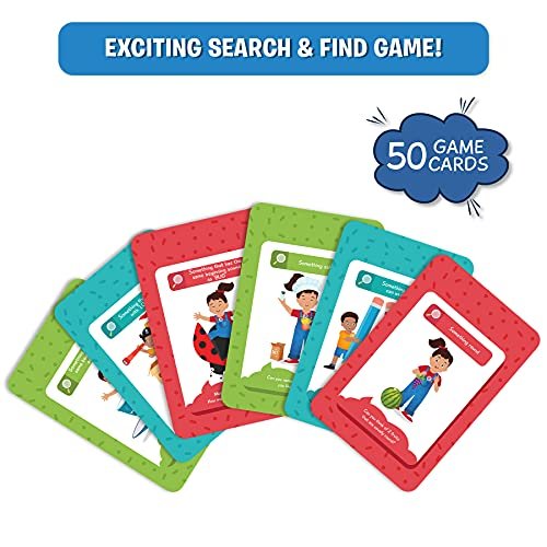 Skillmatics Card Game - Guess in 10 Junior Animal World, Quick