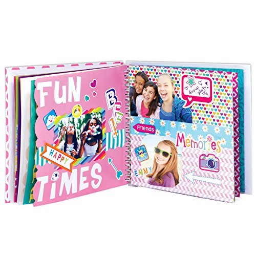 Creativity For Kids It's My Life Scrapbook Kit - Complete DIY Scrapbook  Craft Kit Multicolor, 9 inches - Imported Products from USA - iBhejo