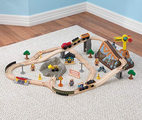 Kidkraft wooden train store tracks