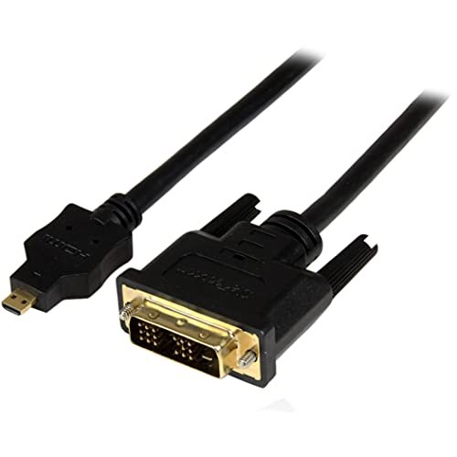 StarTech 3ft 1m Micro HDMI to DVI Cable Micro HDMI to DVI