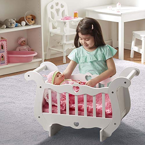 Melissa and sales doug doll cradle