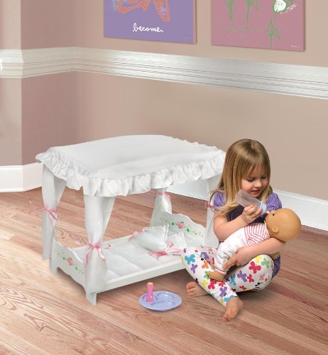 Canopy for Doll Bed - white, Toys