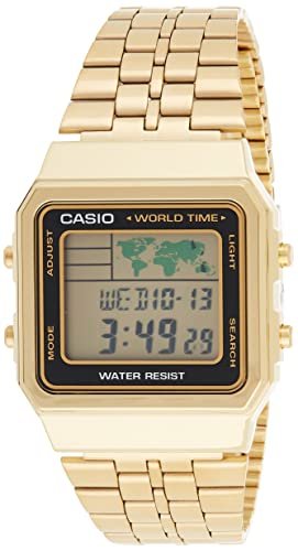 Casio world best sale time steel