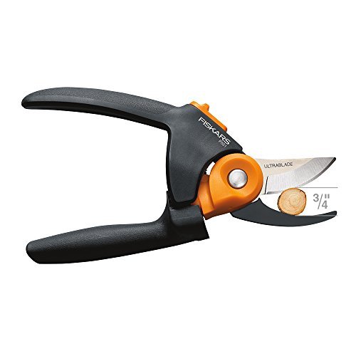 Fiskars Forged Bypass Pruner (92756965J) Black, 11 Inch