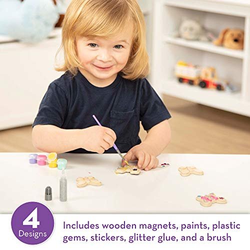 Melissa & Doug Created by Me! Flower Magnets Wooden Craft Kit