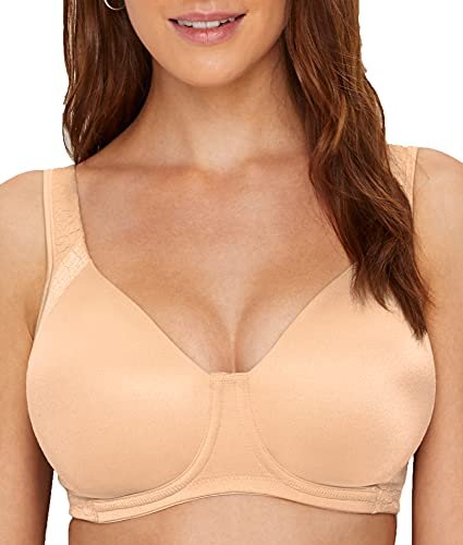 Playtex Womens Love My Curves T-Shirt Underwire Bra, 42DDD, Nude