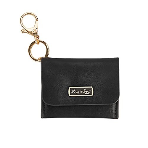 Personalized Wallet Pen Keychain & Card Holder Combo Black