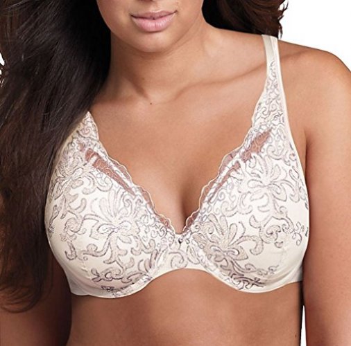 Playtex womens Love My Curves Feel Gorgeous Underwire Full Coverage Us4513  bras, Mother of Pearl/Warm Steel Combo, 40DD US - Imported Products from  USA - iBhejo