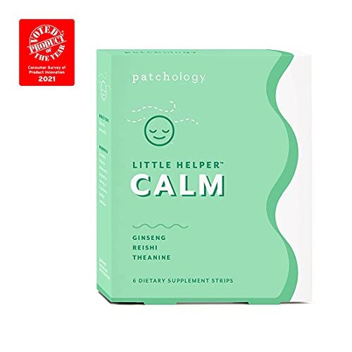 Patchology Little Helper AllNatural Supplement Strips Green Tea