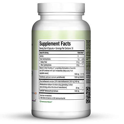 Maxi Health Allergy Support Vitamin C With Msm Sinus & Nasal Health