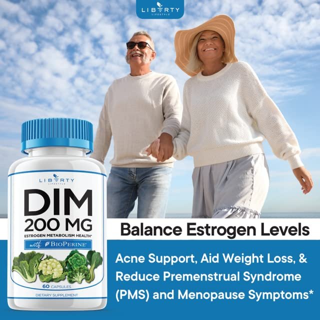 DIM with BioPerine - Supports Hormone Balance & Estrogen