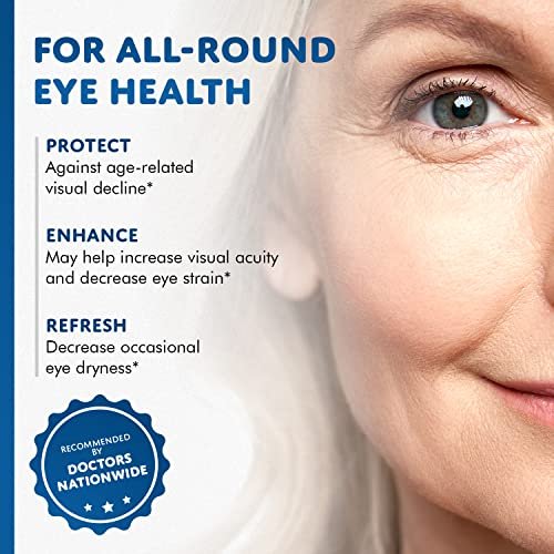 Nugevity Os2 Ocular Support Solution - 90Ct, Eye Vitamins With Areds2 ...