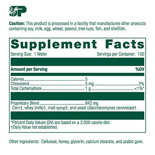 Standard Process Lactic Acid Yeast Whole Food Gi, Digestion And
