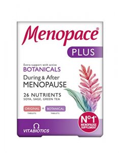 Vitabiotics Ltd Vitabiotics Menopace Plus Active Botanical 56 Tablets (2X28 D.