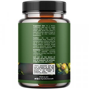 Green Coffee Bean Extract For Weight Loss Dietary Supplement Maximum Strength Vitamins No. 1 Antioxidant Increase Energy Boost Metabolism Control Hun