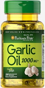 Puritan'S Pride Garlic Oil 1000 Mg-100 Rapid Release Softgels