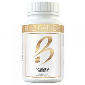 Gain Weight Fast W Weight Gainer B-12 Chewable Absorbs Faster Than Weight Gain Pills For Fast Massive Weight Gain In Men And Women While Opening Your