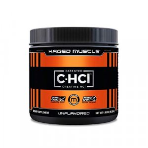 Creatine Hcl Powder, Kaged Muscle Creatine Hcl, Patented Creatine Hydrochloride Powder, Highly Soluble Creatine Hydrochloride 750Mg, Unflavored, 75 S