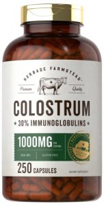  Colostrum 1,000mg (Non-GMO) 30% IgG Immunoglobulins