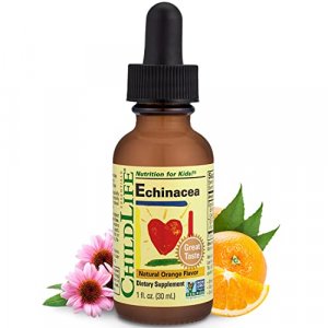 Childlife Essentials Liquid Echinacea For Kids - Immune Booster For Kids, All-Natural, Gluten-Free, Allergen-Free, Kids Echinacea Drops - Natural Ora