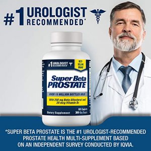 Super Beta Prostate Over 15 Million Bottles Sold Urologist Recommended Prostate Supplement For Men - Reduce Bathroom Trips Night, Promote Sleep & Bla