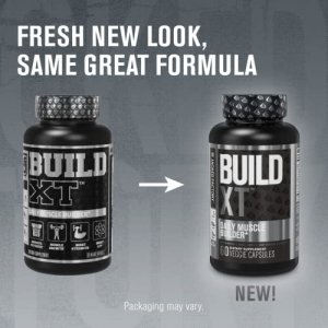 Build-Xt Muscle Builder - Daily Muscle Building Supplement For Muscle Growth And Strength | Featuring Powerful Ingredients Peak02 & Elevatp - 60 Vegg