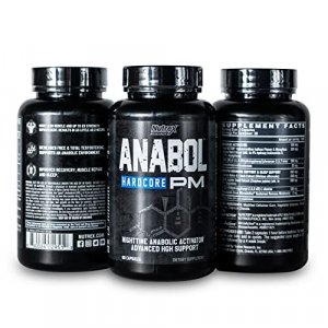 Anabol Pm Nighttime Muscle Builder & Sleep Aid | Anabolic Muscle Building Supplement | Clinically Researched Ripfactor, Epicatechin & More | Post Wor