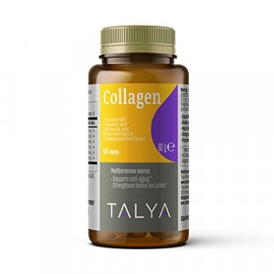 Vital Proteins Collagen Supplement For Skin Hair Nail Joint - Hydrolyzed Collagen - 60 Tablets Talya Herbal Collagen