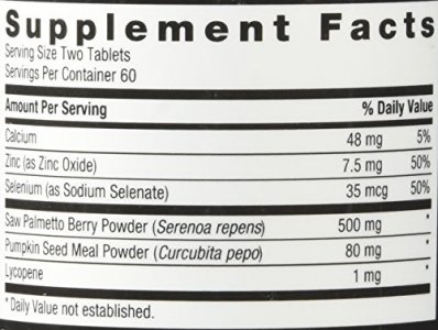 Gnc Men'S Saw Palmetto Formula, 120 Tablets, Supports Normal Prostate Function