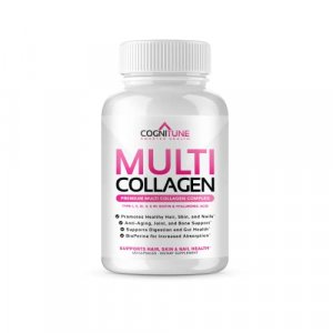 Multi Collagen Pills With Hyaluronic Acid And Vitamin C, Biotin - Type I, Ii, Iii, V, X Hydrolyzed Collagen Protein; Healthy Hair, Skin, Nails, Joint