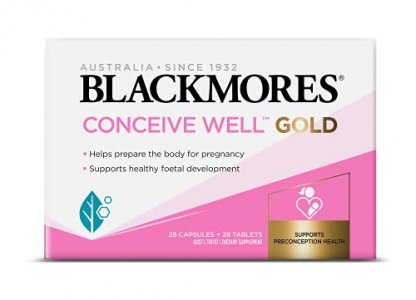 Blackmores Conceive Well Gold 28 Tablets + 28 Capsules