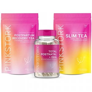 Pink Stork Postpartum Recovery Tea: Postnatal Essentials, Labor +