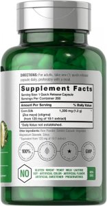 Corn Silk Capsules 1200Mg | 200 Pills | Non-Gmo, Gluten Free Extract Supplement | By Horbaach