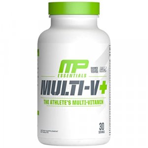 Musclepharm Essentials Multi-V+ Tablets, High Performance Multivitamin, 30 Servings