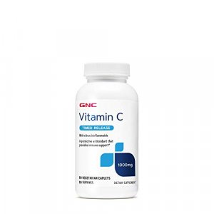 Gnc Vitamin C Time-Released 1000Mg, 90 Caplets, Supports Immune System