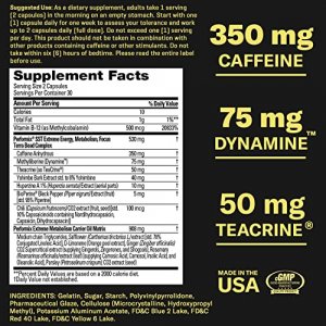 Performix Sst V3X - 60 Capsules - Dietary Supplement For Supercharged Energy, Intense Mental Focus And Fast Metabolism - Caffeine, Dynamine, And Teac