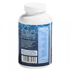 Marine Collagen Peptides Capsules With Hyaluronic Acid - Vital Collagen Proteins & Vitamin C For Skin Hair Joints, Capsulas De Colageno Marino Hidrol