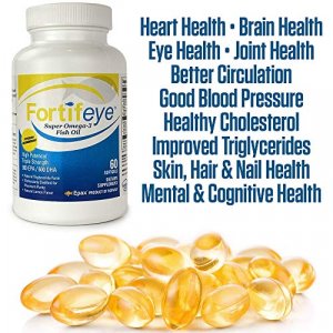 Fortifeye Super Omega-3 Fish Oil (60 Count) - Fortifeye